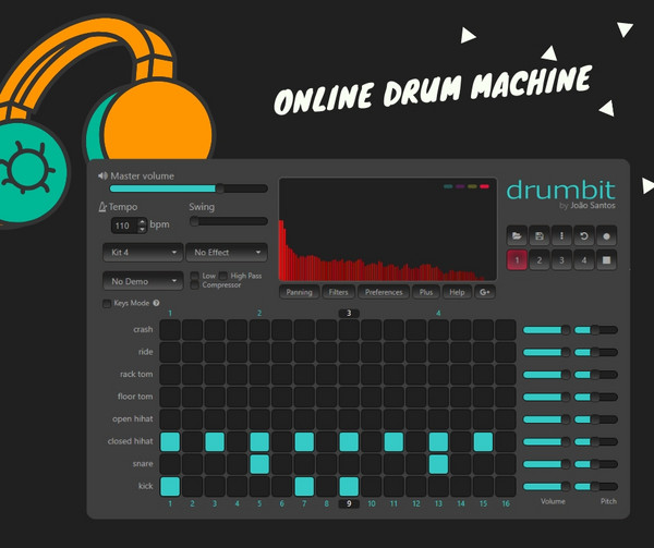 drumbit | Online drum machine