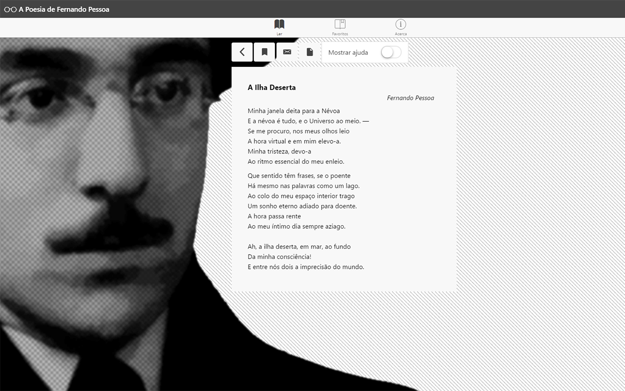 A Poesia de Fernando Pessoa Screenshot