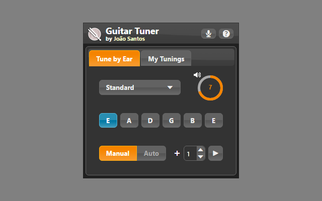 Guitar Tuner by Ear Screenshot