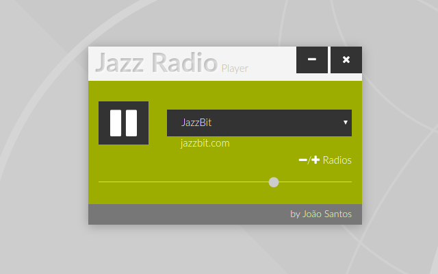 Jazz Radio Player Screenshot